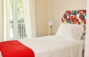 private bedroom offered in personalized treatment for young adults