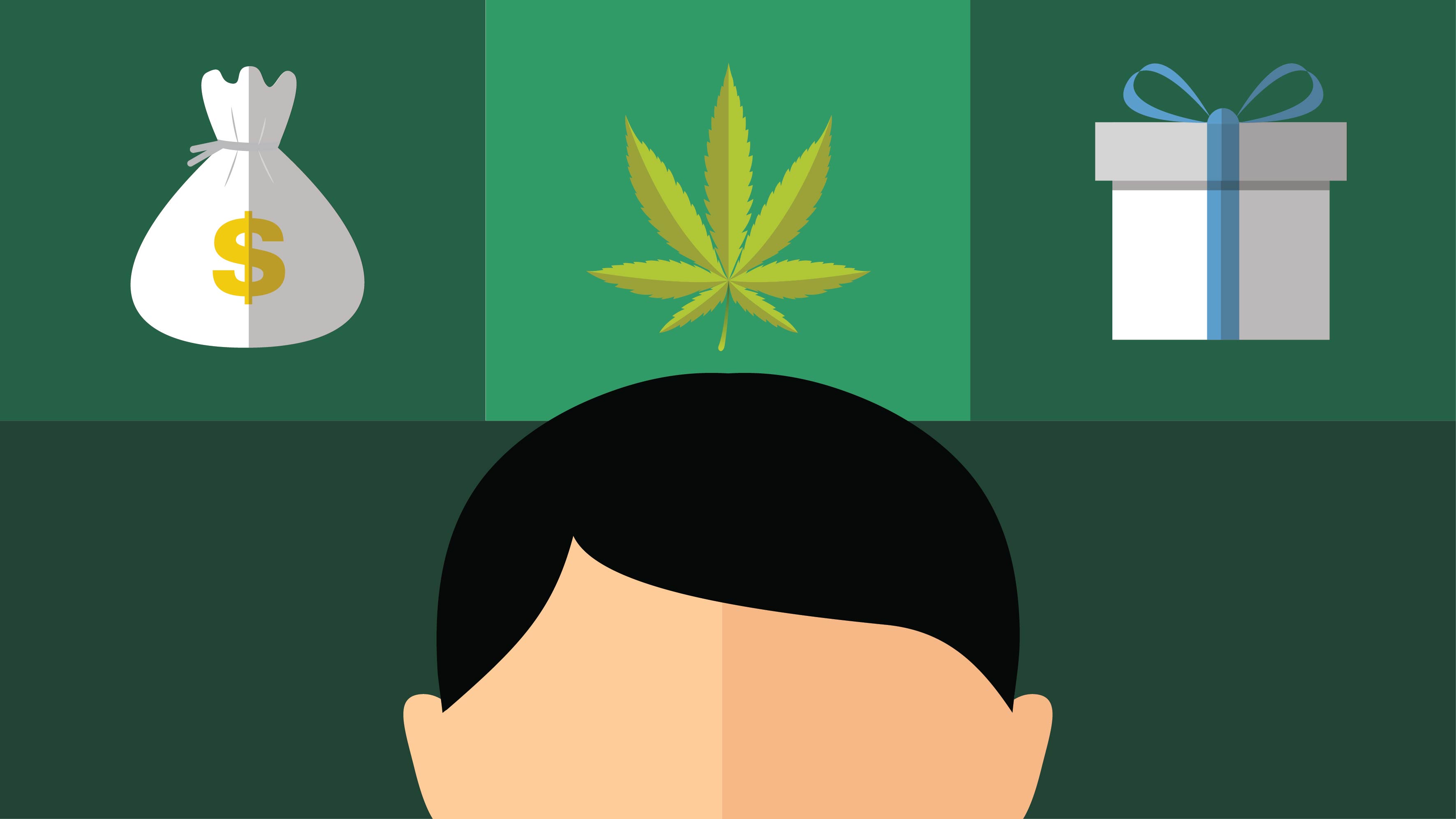 Marijuana brain