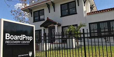 BoardPrep Recovery Center entrance