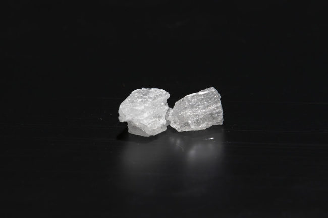 crystal meth rocks posing the question what is methamphetamine
