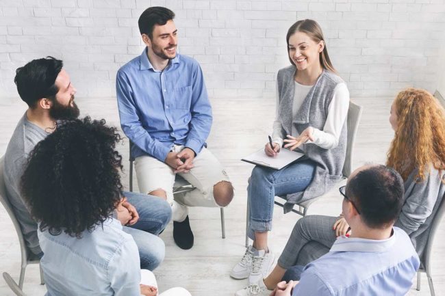 Detox Centers in Tampa Florida group session at detox centers tampa fl