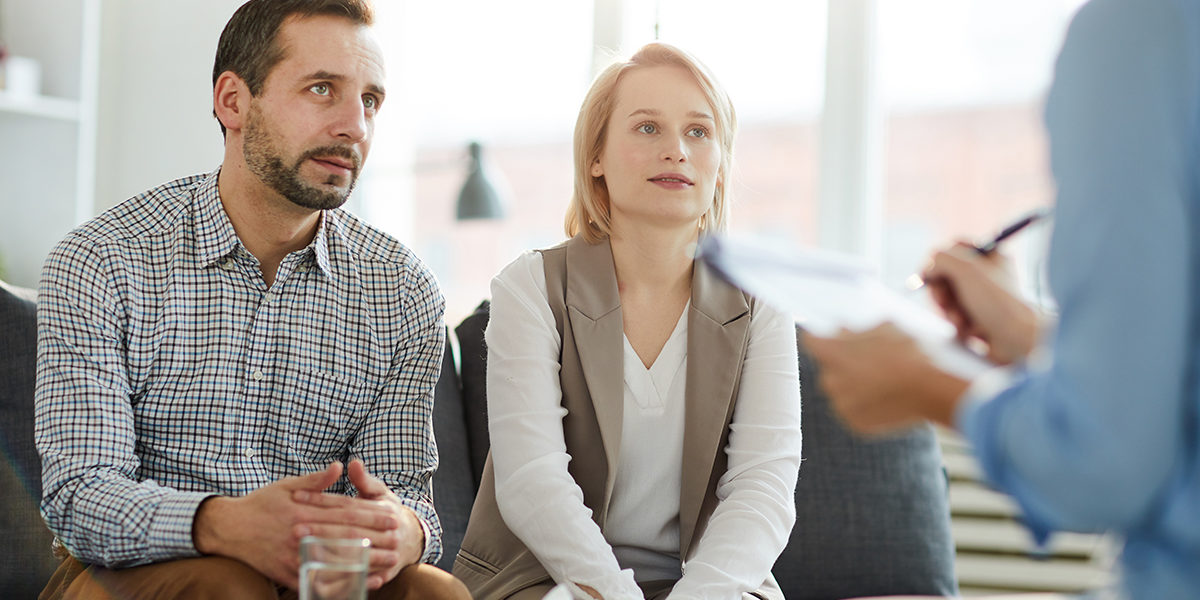 worried couple learns about building trust