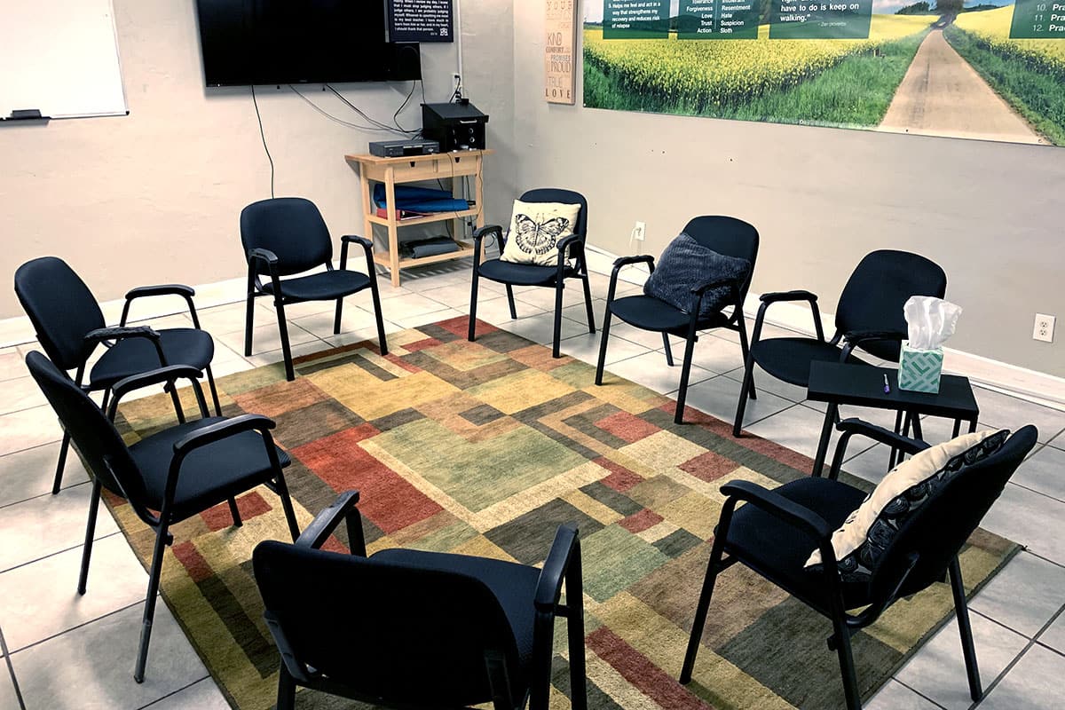 BoardPrep Recovery Center<sup>®</sup> meeting room