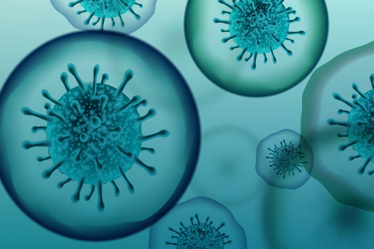 virus close up representing how COVID-19 Affects are More Dangerous for Substance Abusers