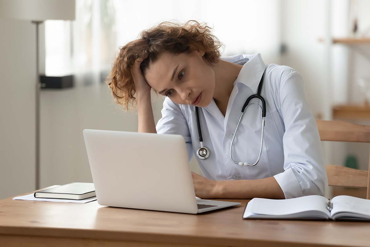 Health Care Professional with a Substance Use Disorder 2 woman learns about how to help a health care professional with a substance abuse disorder