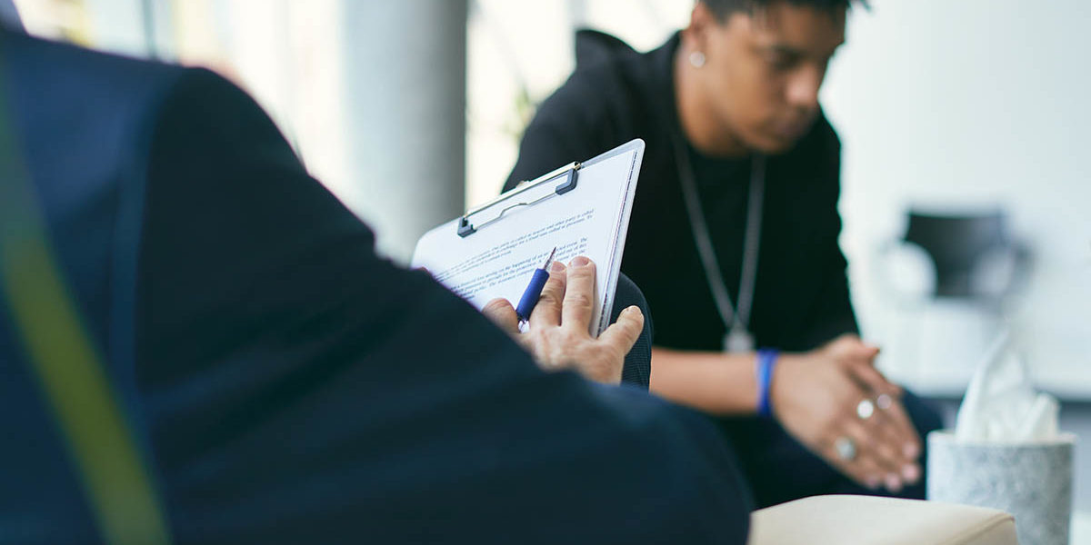 Man thinking about resentment in recovery