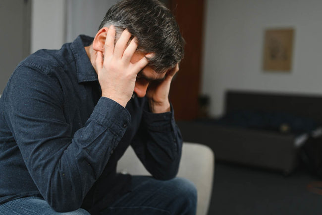 Can Alcohol Withdrawal kill you Frustrated man wondering, "Can alcohol withdrawal kill you?"