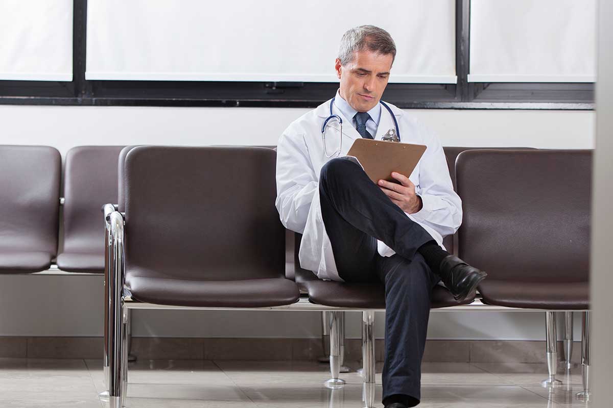 a doctor is confident he is hiding the signs of his drug abuse but it is starting to affect his work
